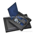2013 new design 2 watches Wooden Leather Watch Box